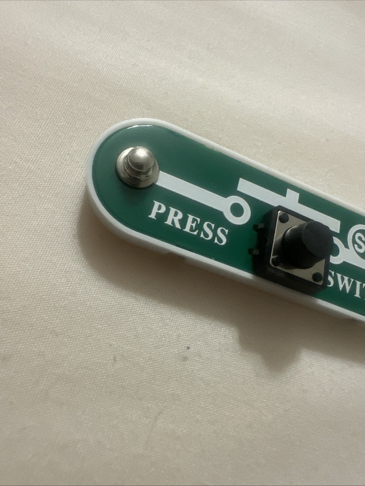 SNAP CIRCUITS Elenco Press Switch S2, Part # 6SCS2