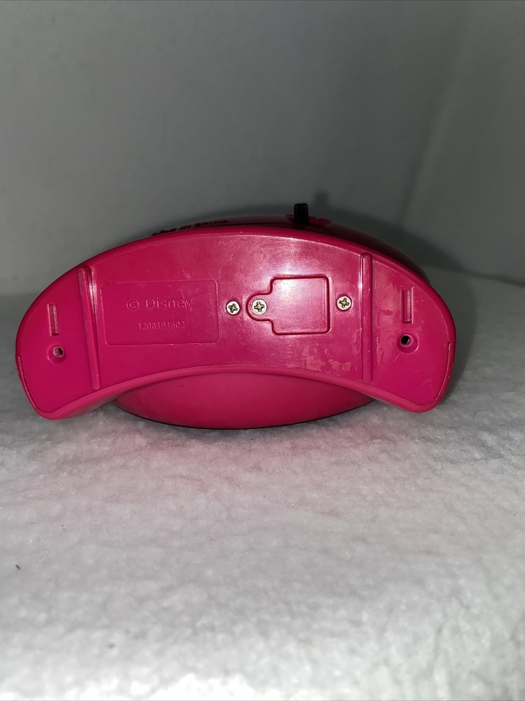 DISNEY MINNIE MOUSE PINK CLOCK CLASSIC