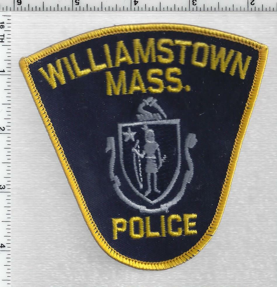 Williamstown Police (Massachusetts) 2nd Issue Shoulder Patch