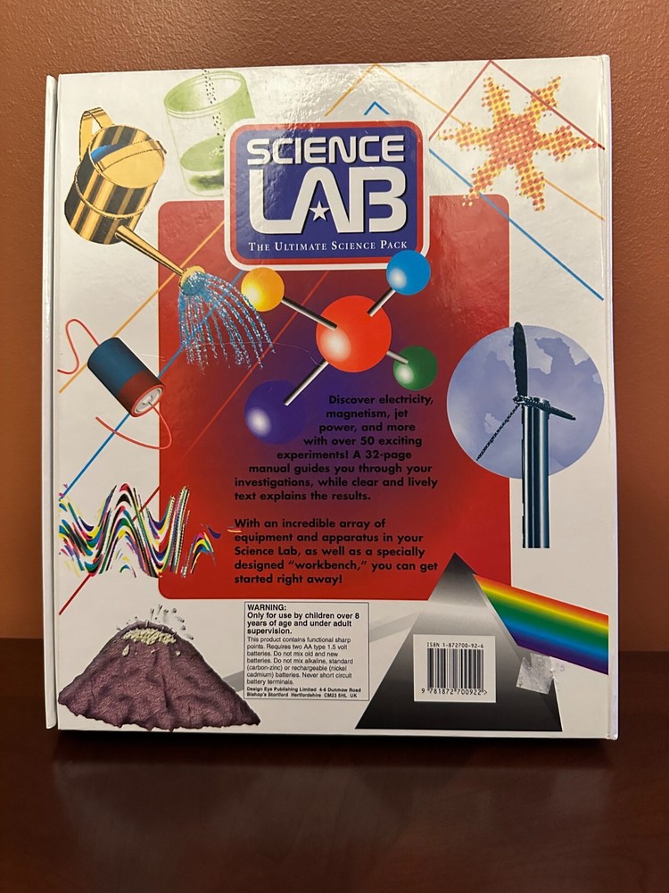 Science Lab The Ultimate Science Pack Components For Over 50 Science Experiments