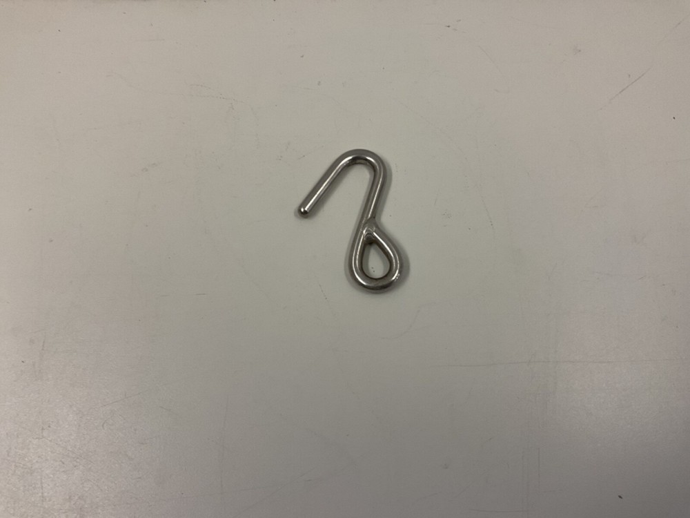 Stainless Steel 2-5/8"L Cunningham Hook