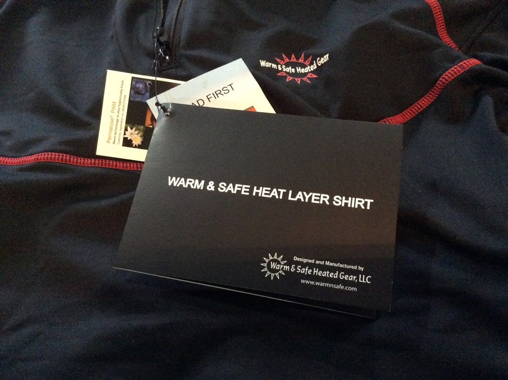 Warm & Safe heated layer shirt women’s xl