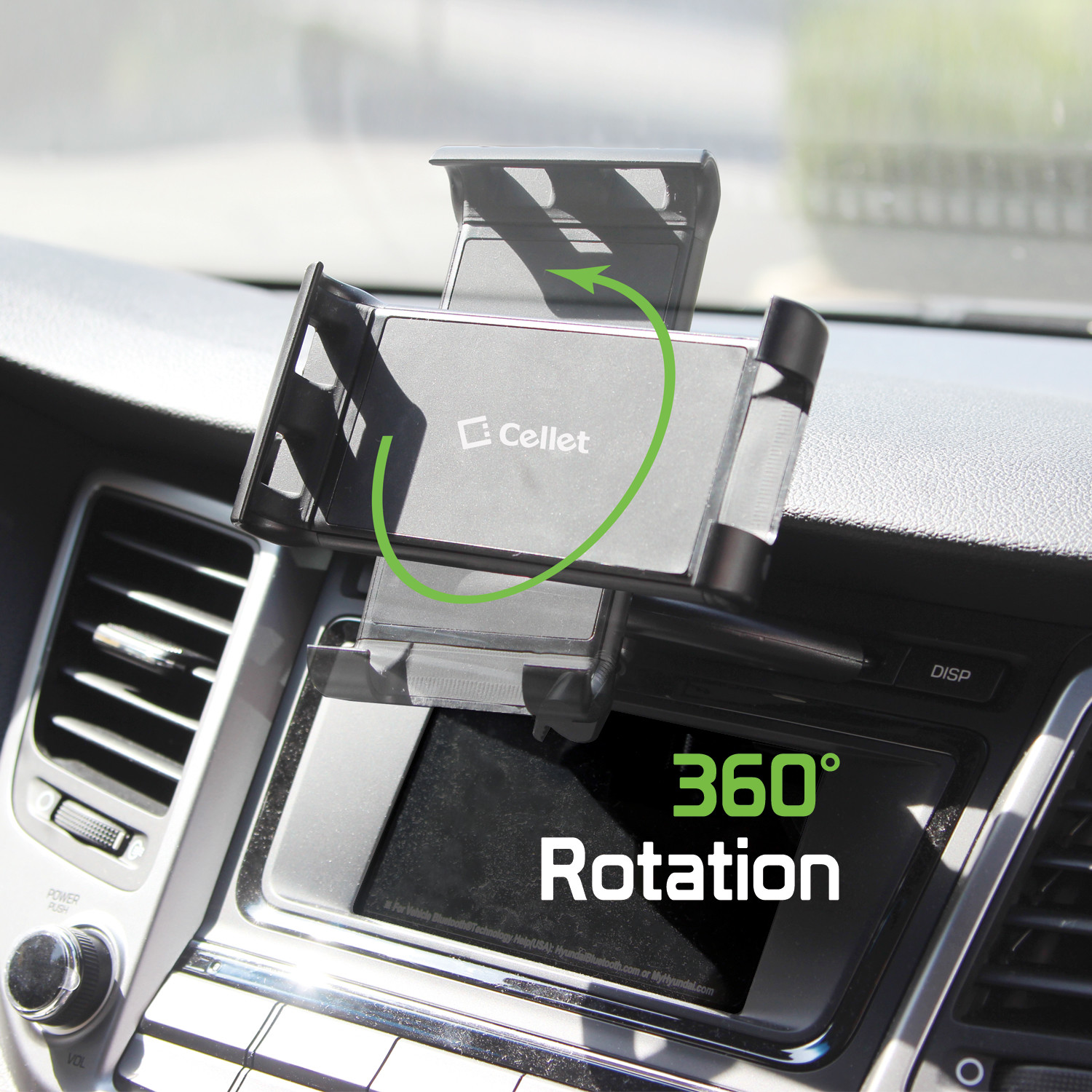 Tablet Holder, Universal Car CD Slot Phone and Tablet Mount Cradle