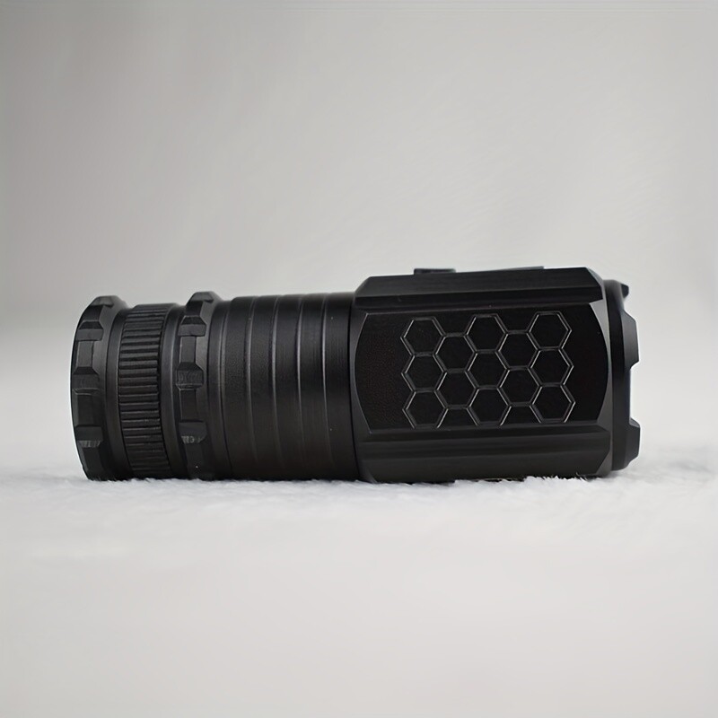 5 - Mode USB Rechargeable LED Flashlight Using 18350 Battery