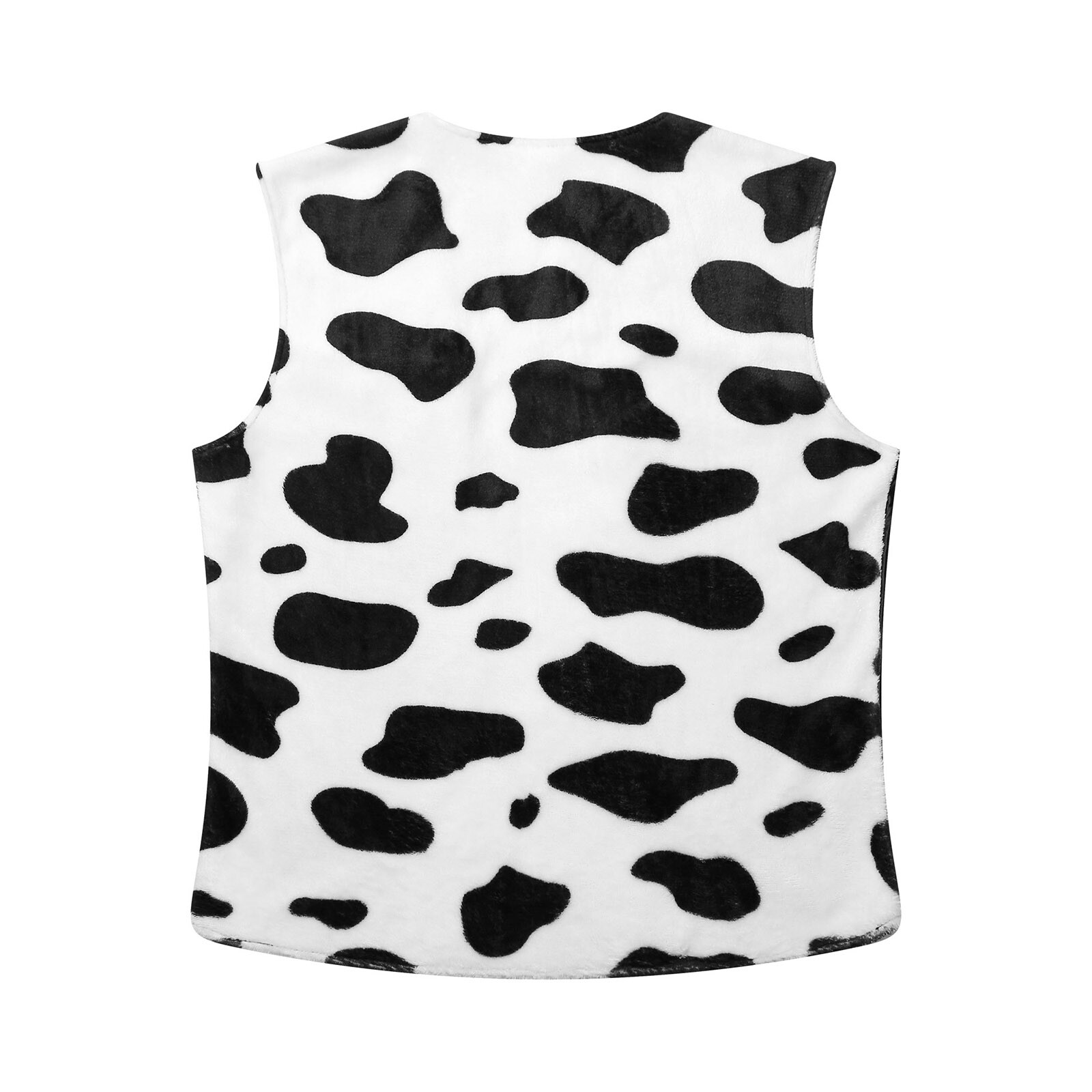 US Mens Flannel Western Cowboy Vest Sleeveless Open Front Waistcoat Tops Costume