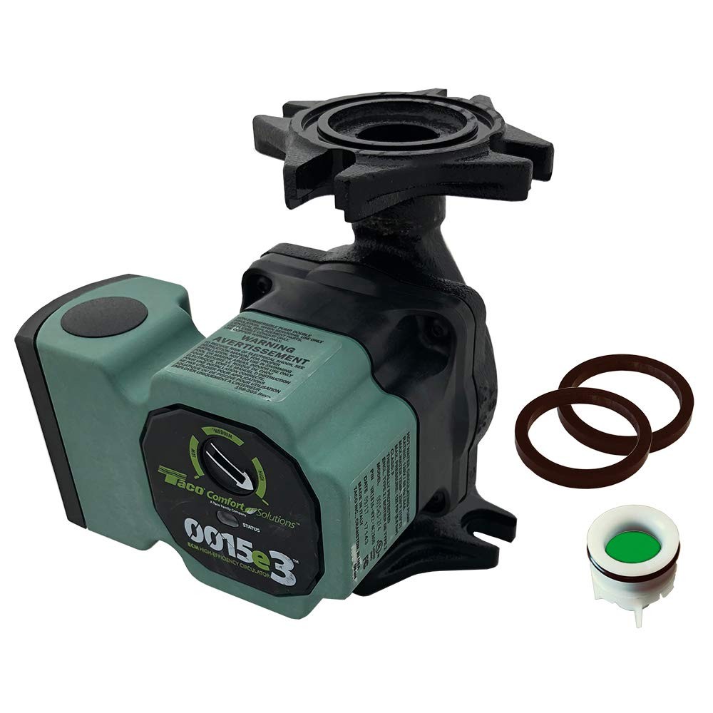 0015e3-2F4 TACO ECM HIGH EFFICIENCY VARIABLE SPEED CIRCULATOR WITH 3 SETTINGS