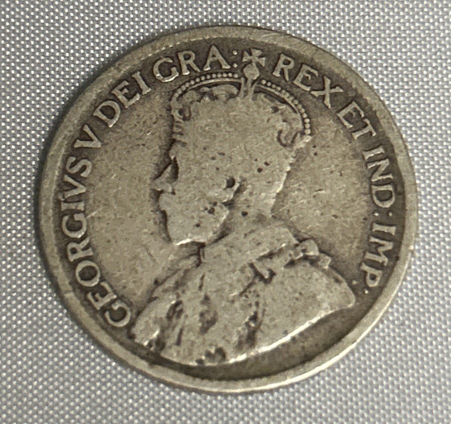 Canada 25 Cents 1919 Silver