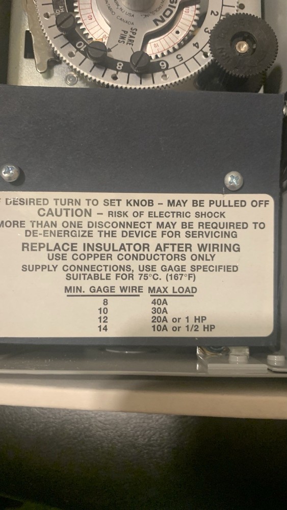 Precision 6145-20 Defrost Timer with NEMA III Enclosure