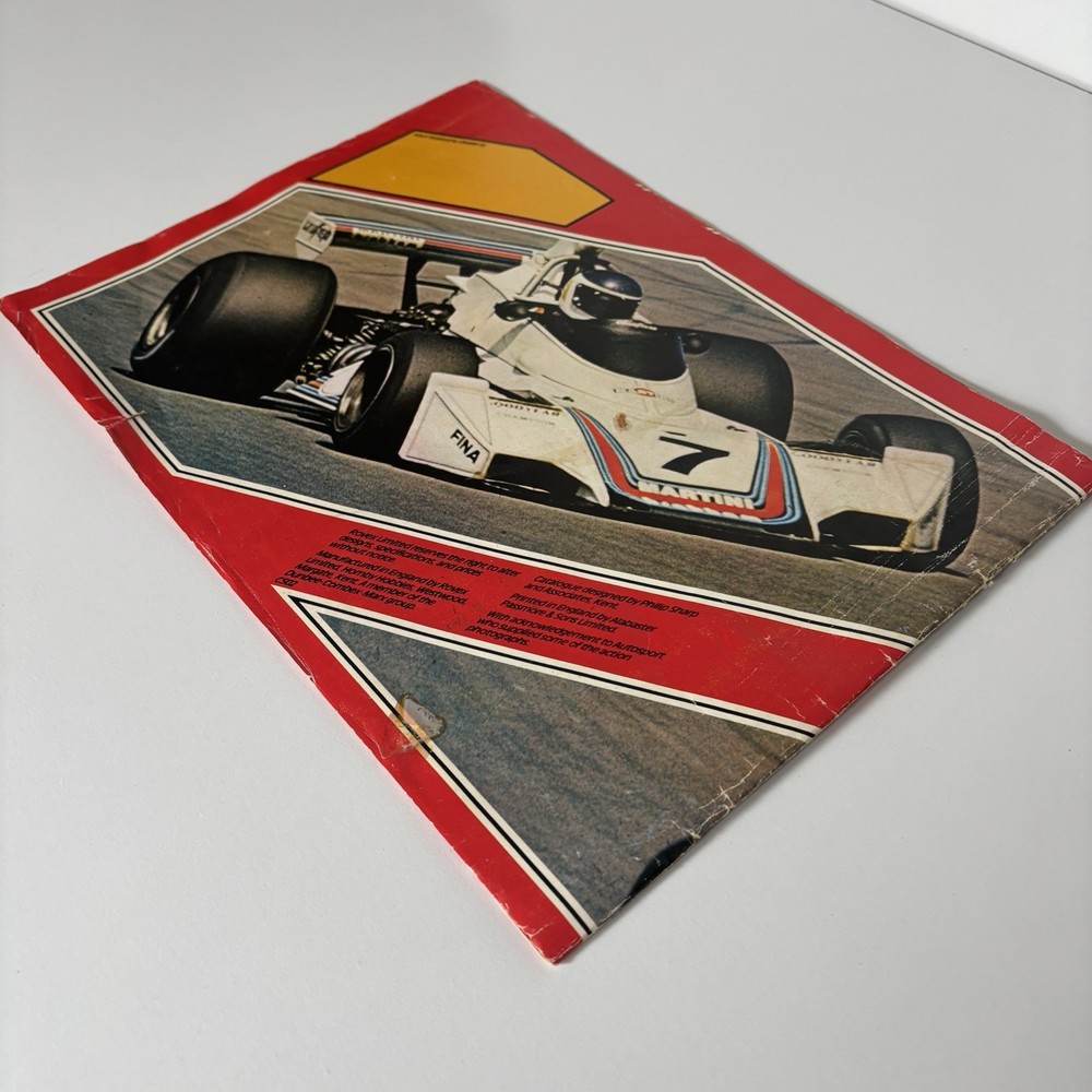 1978 Scalextric Catalogue 19th Edition