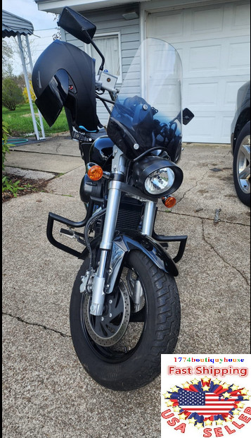 NEW HIGHWAY Bar Suzuki VL800 Intruder VoluSIA 800 C M 50 Boulevard BLACK 05 2023