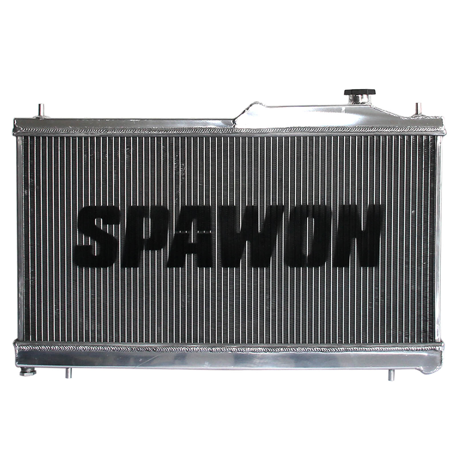MT SPAWON For Subaru WRX STI impreza 08-14 H4 2.5L EJ255 Radiator+Fan Shroud