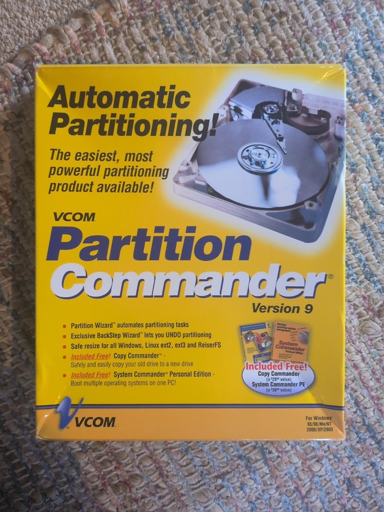 Vcom Partition Commander V9