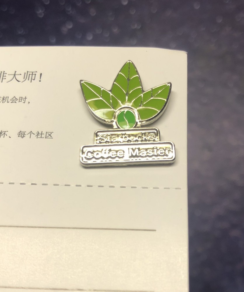 China Starbucks Coffee Master Logo pin 1pc