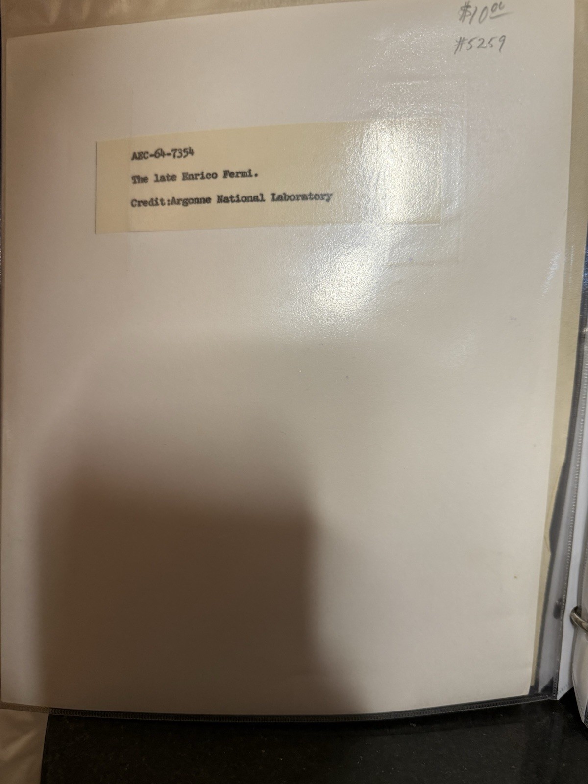 UNION CARBIDE CORP Binder With 70 Uranium Mining Related Photos