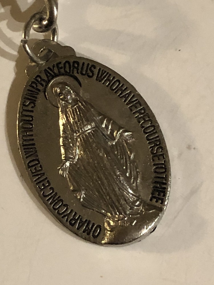 Mary Conceived Without Sin Keychain Religious J1