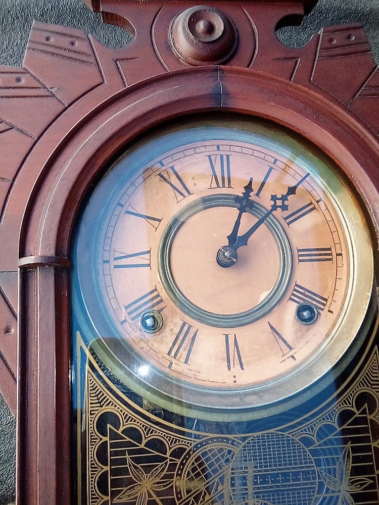 Antique Regulator Wall Clock