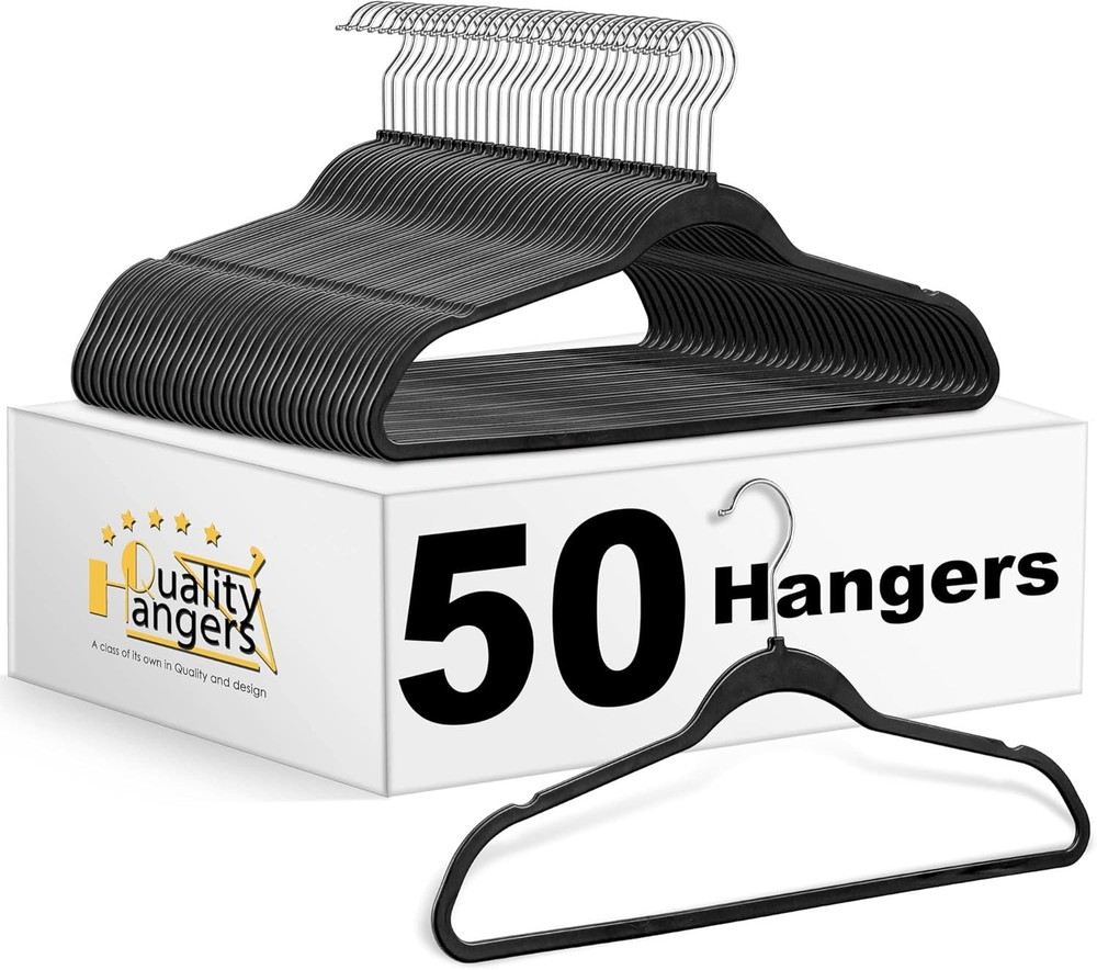 Quality Hanrs Plastic Hanrs for Clothes - Slim Non-Veet Hanrs °