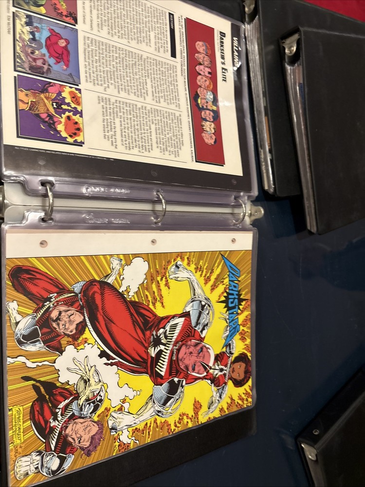 Comic Book Bio Binder