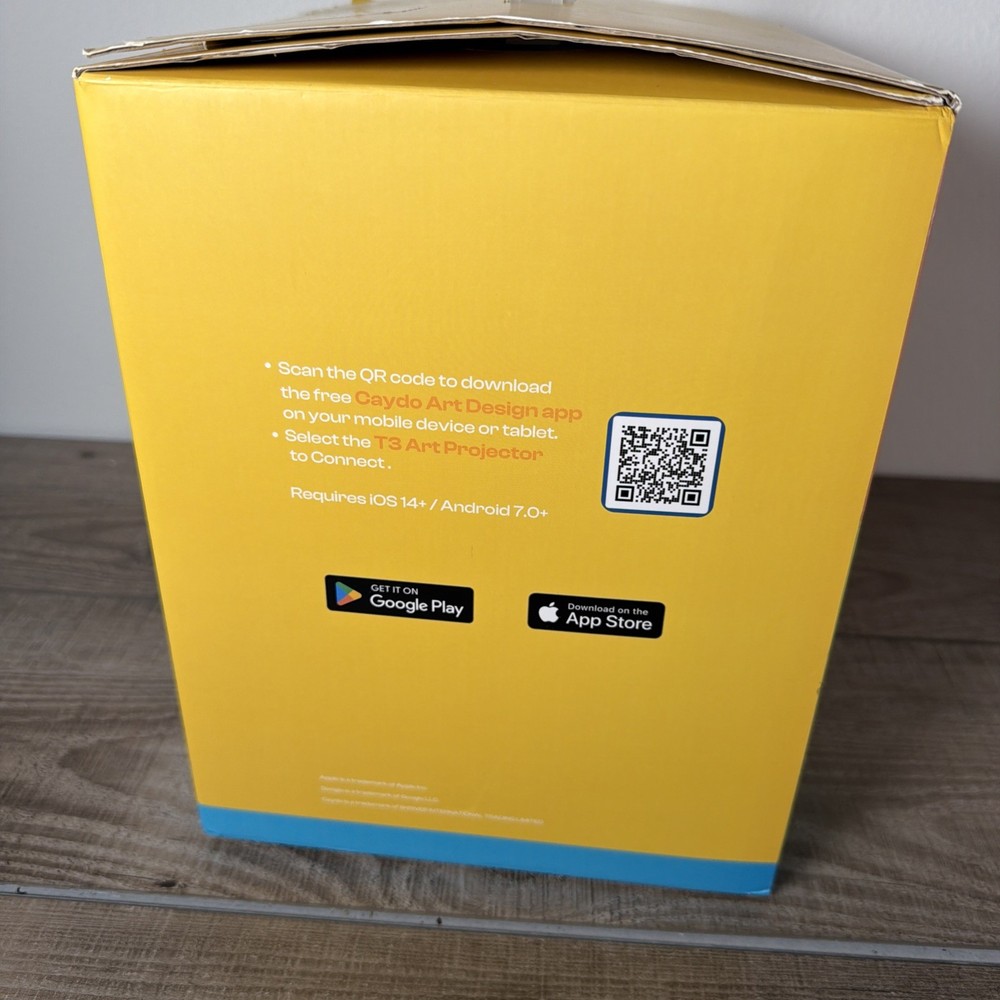 Caydo T3 Smart Drawing Projector with AI Magic, Step-by-Step Lear