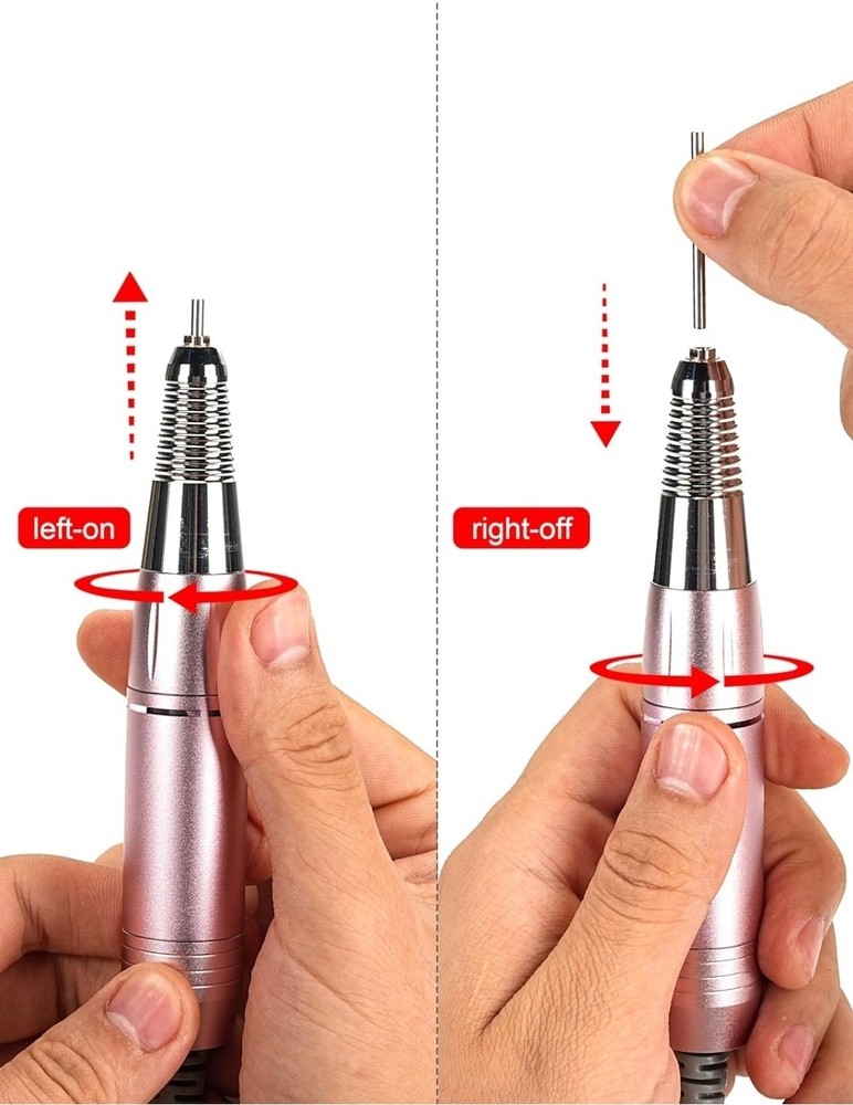 Electric Nail Drill Pen Machine Nail Drill Handle Handpiece Adjustable...