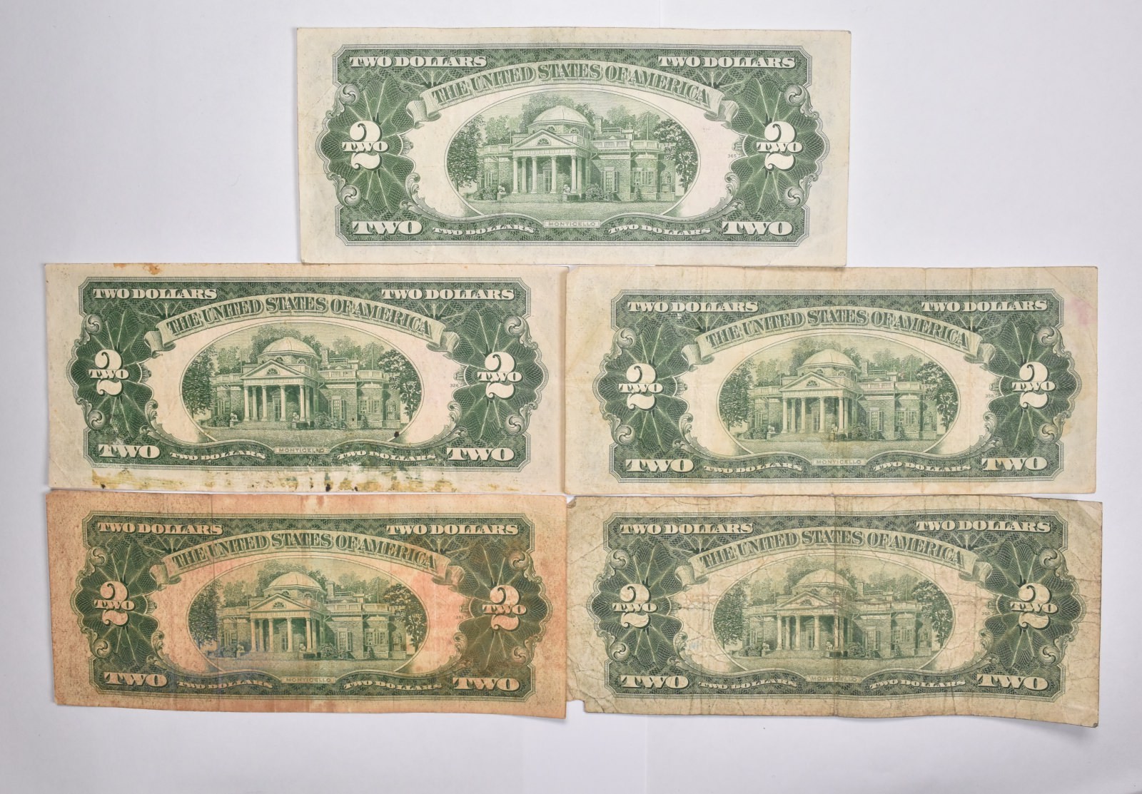 1928-G $2 RED SEAL US United States Note Avg Circ