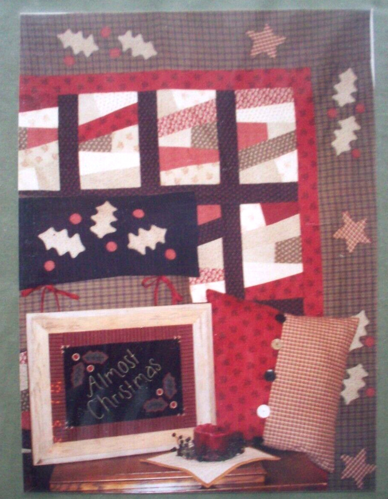 Almost Christmas Collection applique quilt pattern *A10