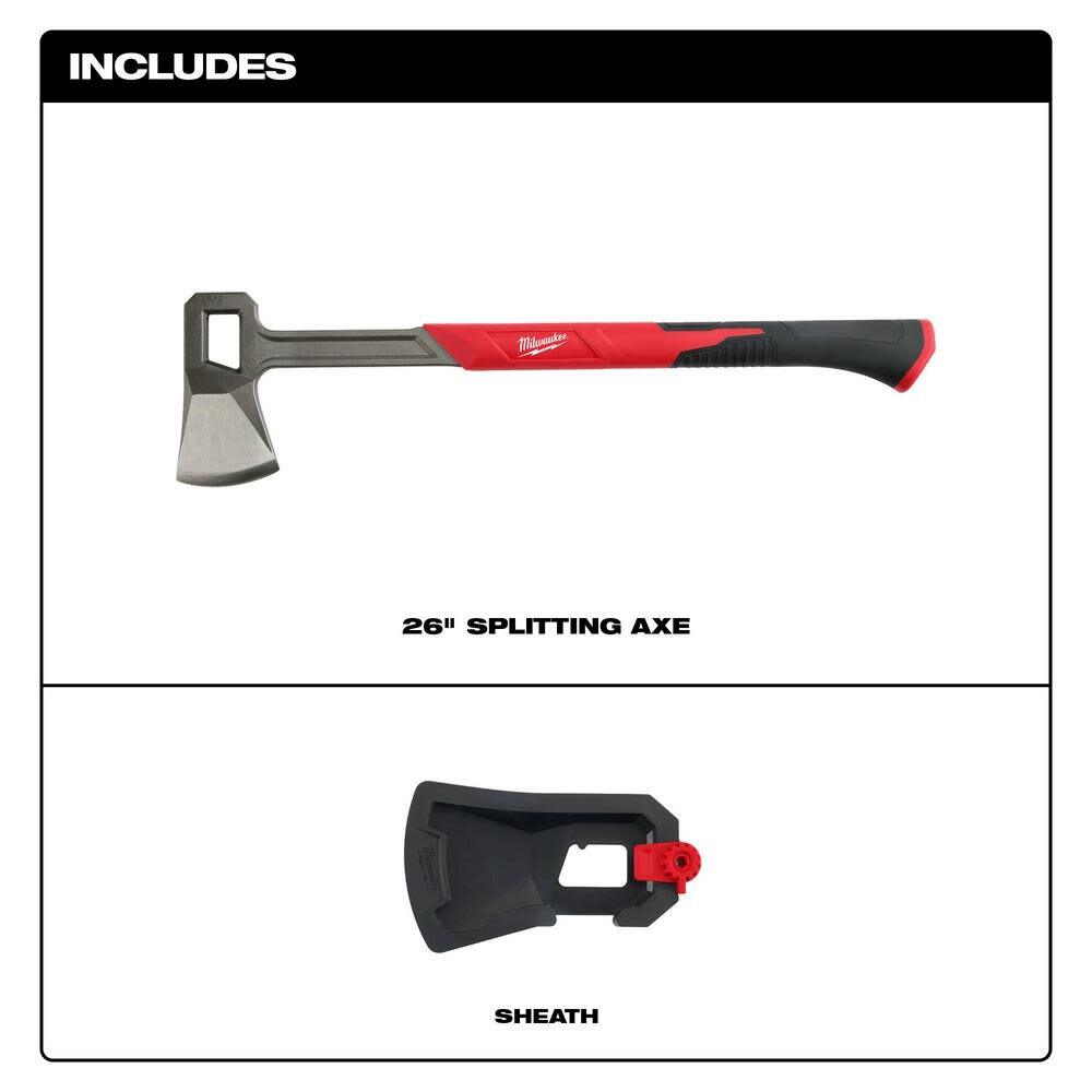 Milwaukee 26Inch Splitting Axe