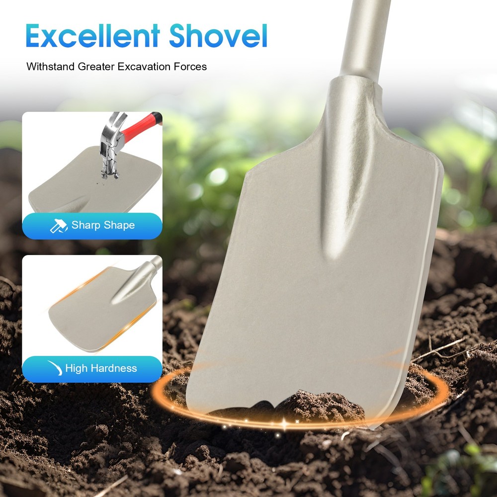 Jack Hammer Clay Spade Chisel Square Shovel Chisel Bit Hex Shovel Demolition