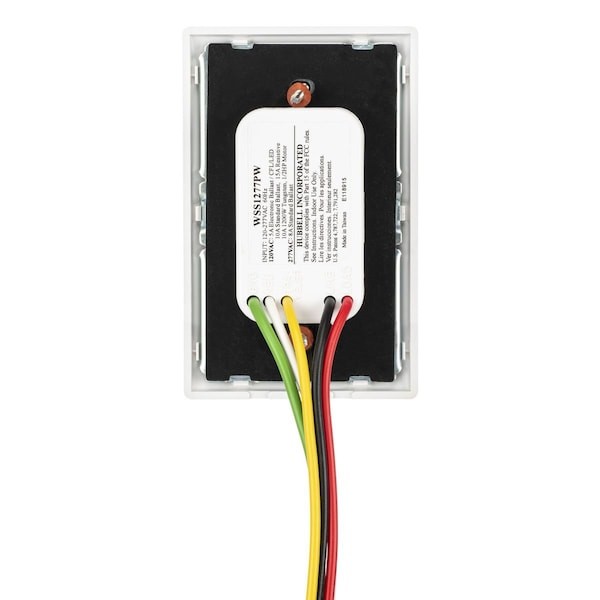 Hubbell Wss1277pw Scrubshield Switch