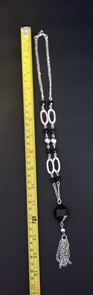 Black and Silver Necklace