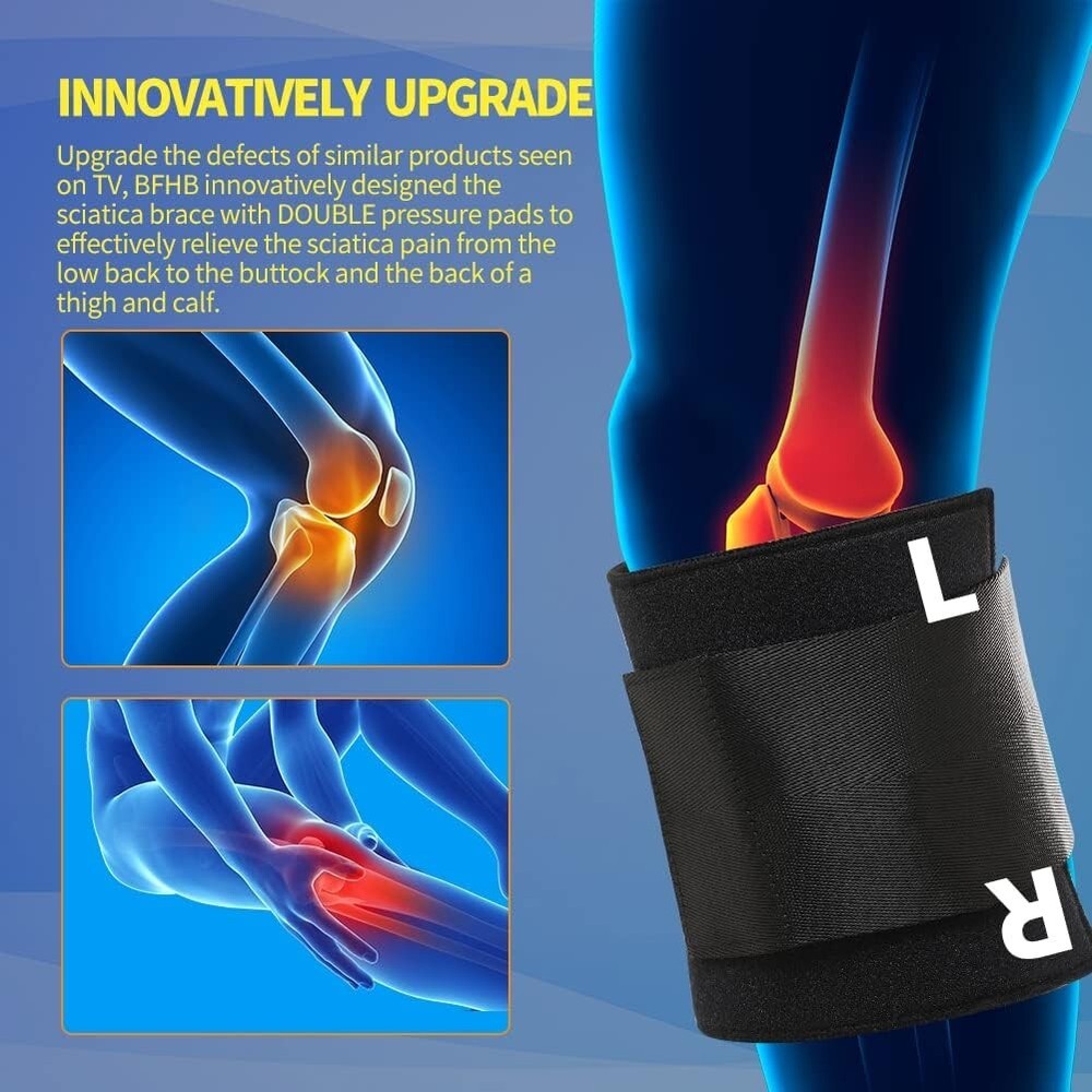 Active Sciatica Pain Relief Brace, Beactive Knee Brace For Sciatica