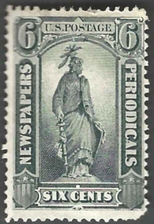 PR12 Newspaper Stamp NG, APS cert