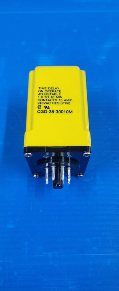 POTTER & BRUMFIELD TIME DELAY RELAY CGD-38-30010M        BIN#4