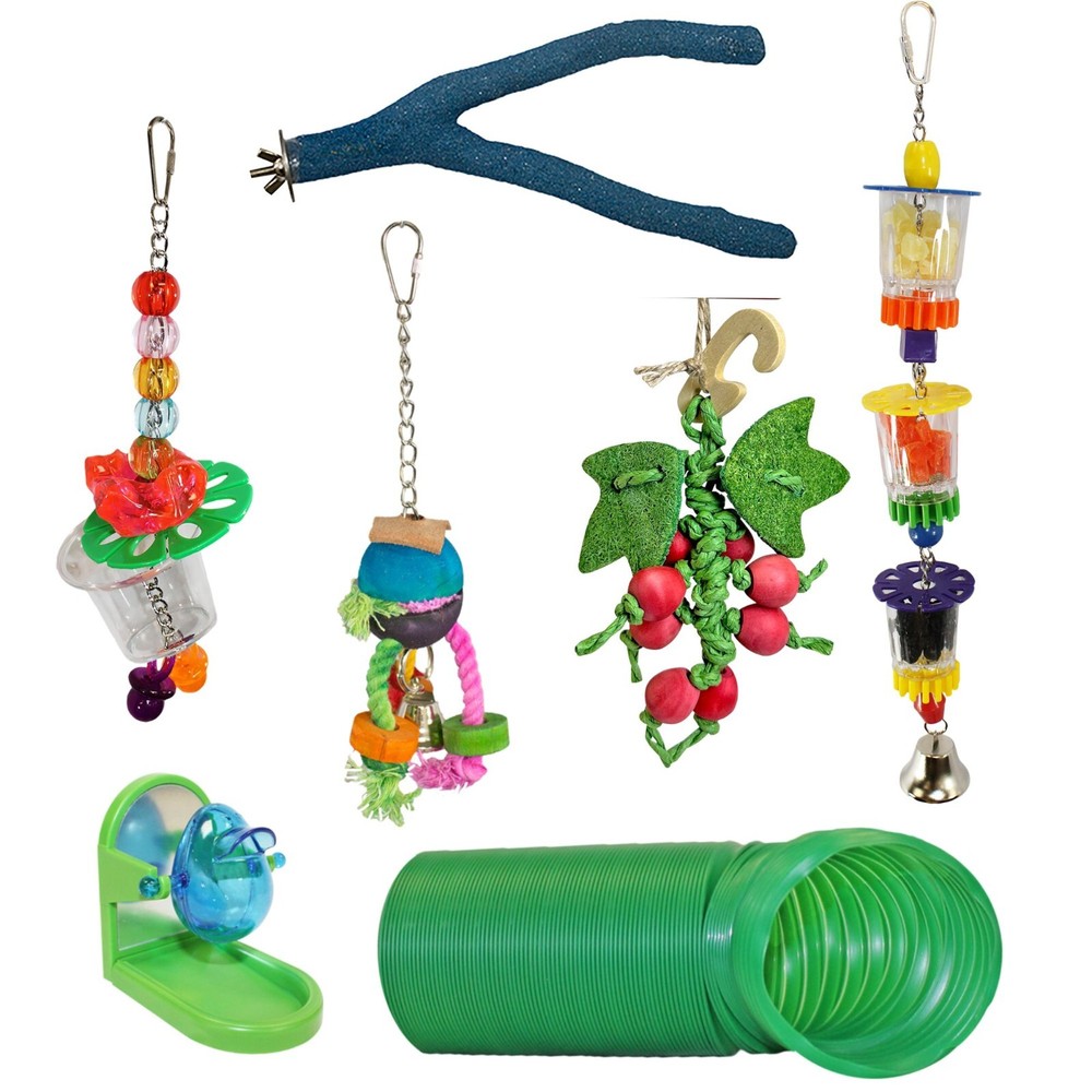 Cage Enhancement Set (Premium) - Interactive Climbing Foraging Accessory