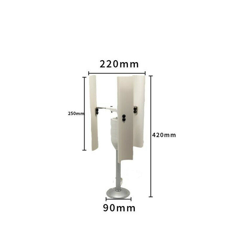 Mini Vertical Type Wind Turbine Generator Model Physics Educational Experiment