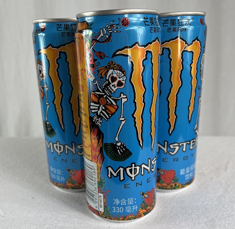 Monster Energy Drink, Mango Flavor x 3