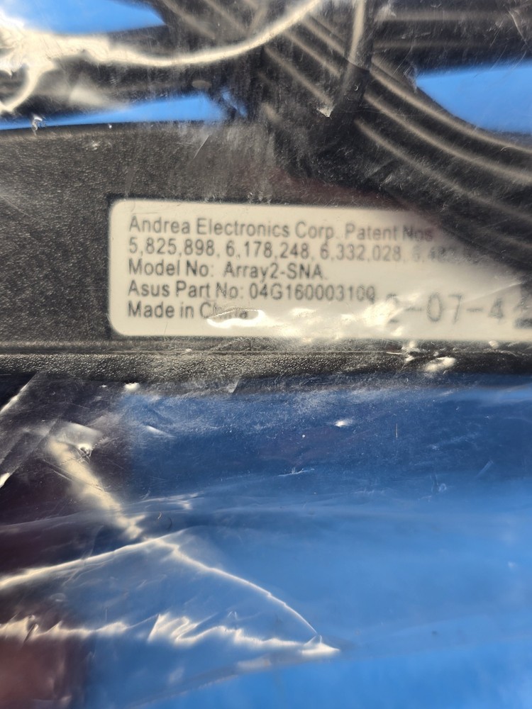 Andrea Electronics Array2-SNA SoundMAX Superbeam Black Wired Microphone