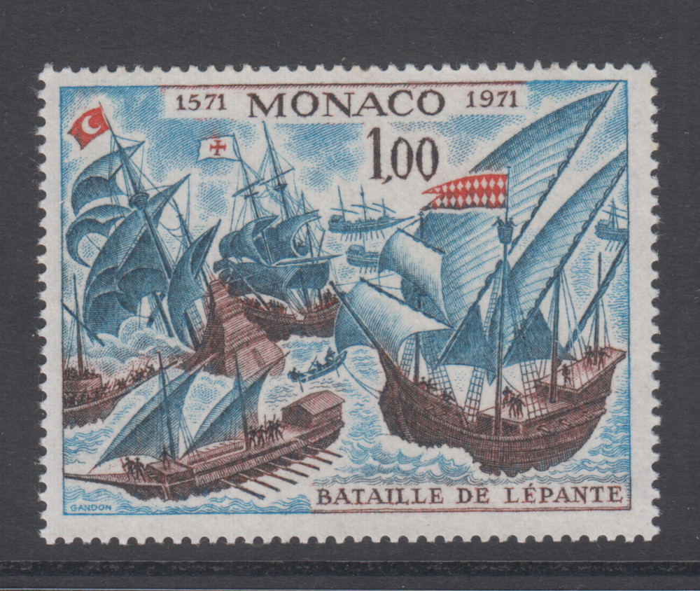 MONACO 1972 COMPLETE SET MINT NEVER HINGED MNH SCOTT 824