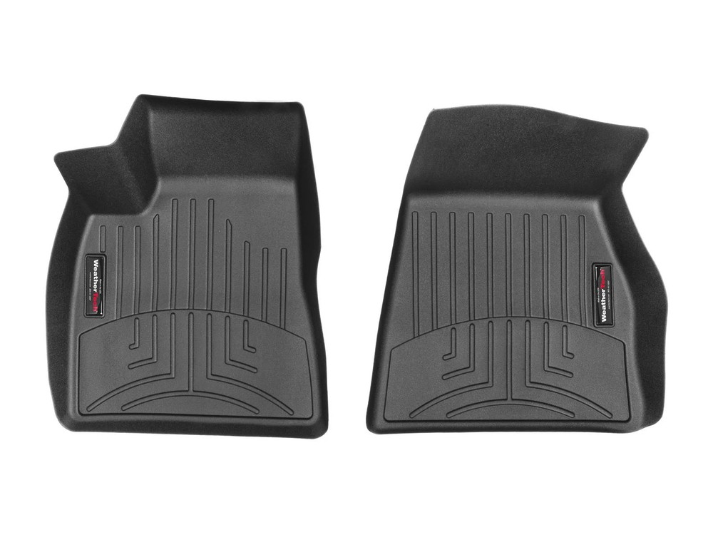 WeatherTech FloorLiner for 2014-2014 Tesla Model S - 1st Row, Black