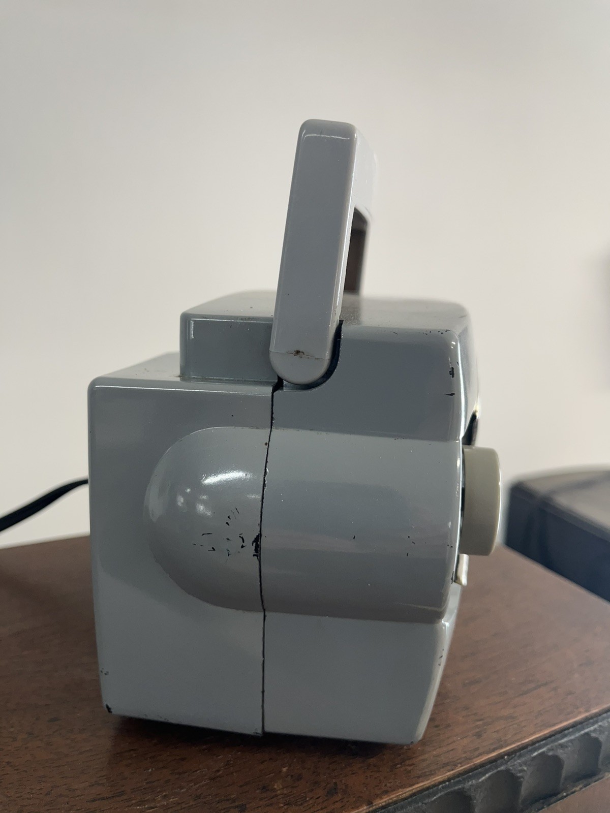 EXCELLENT 1953 MCM ZENITH K412-G “OWL EYE” Factory DAWN GREY Tube Radio