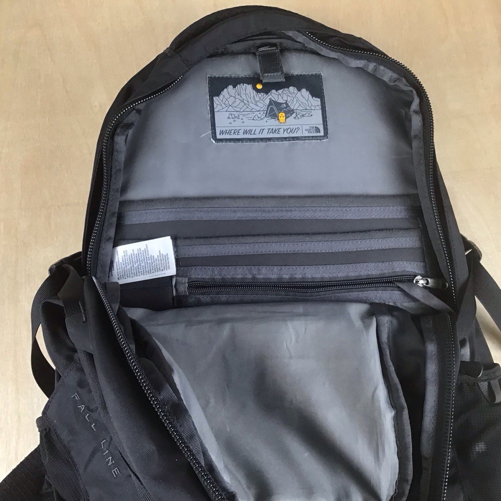The North Face Fall Line Hiking Backpack Black Primis Bank