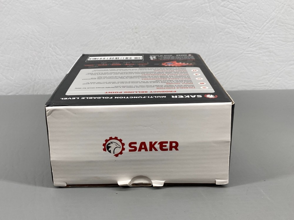 Saker 28" Multi Function Foldable Level Woodworking Carpentry Tool New