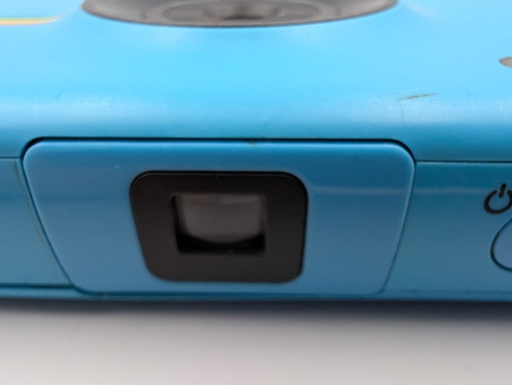 Polaroid Snap Instant Digital Camera Built in Printer Blue POLSP01 Tested