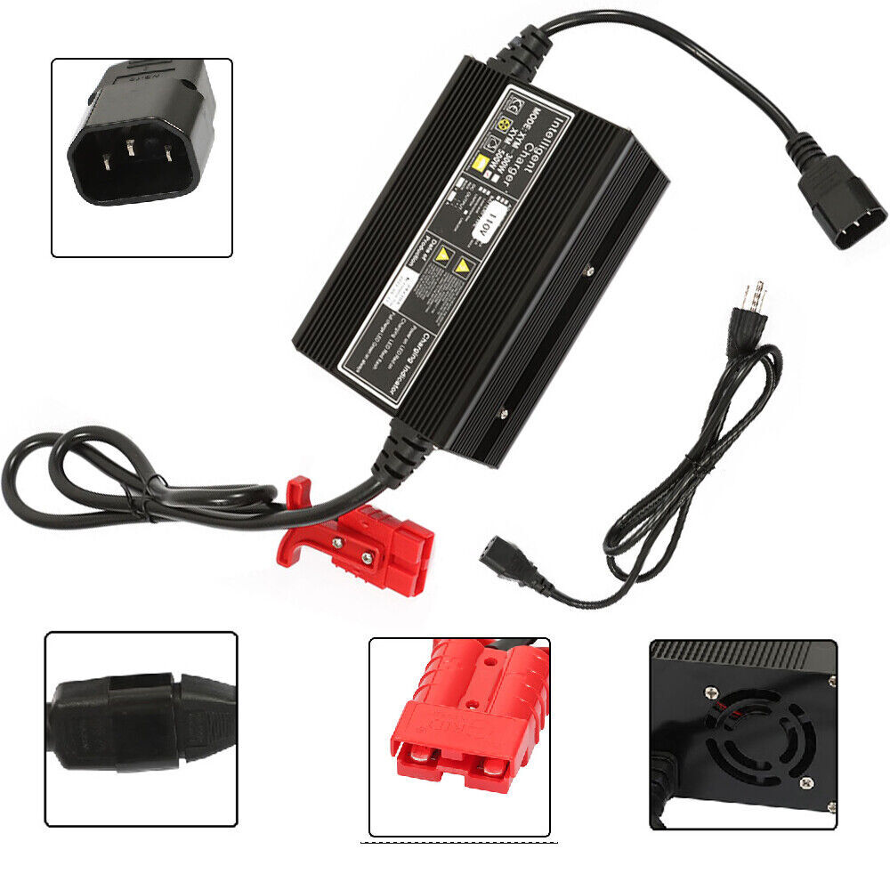 24V Floor Scrubber Battery Charger With SB50 Style RED Connector 10 Amp New