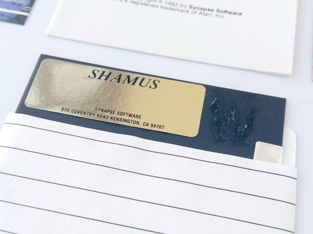 Shamus - Synapse Software - 1982 / Atari 400/800