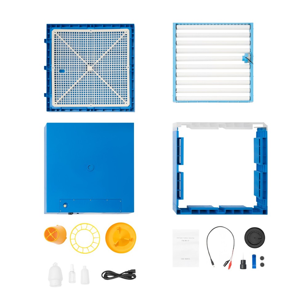 48 egg incubators with fully automatic function and dual power supply 110V