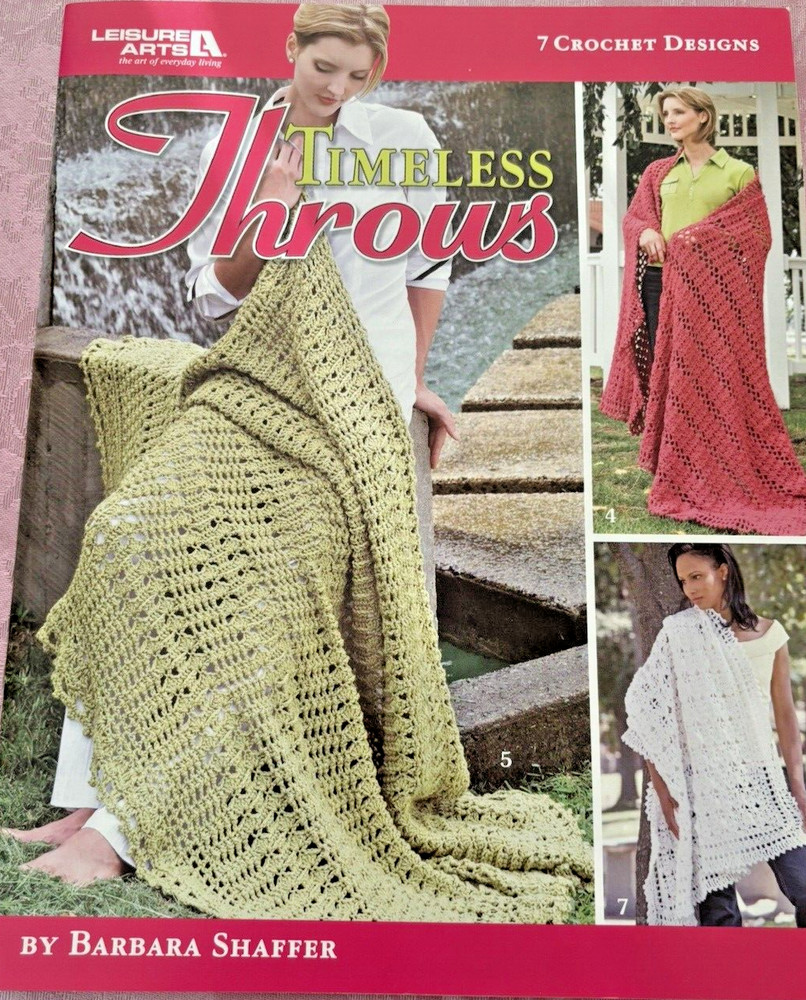 Timeless Throws 7 Crochet Designs