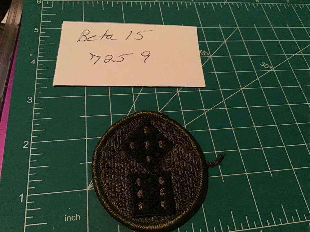 11th U.S. Army Corps  Patch Subdued