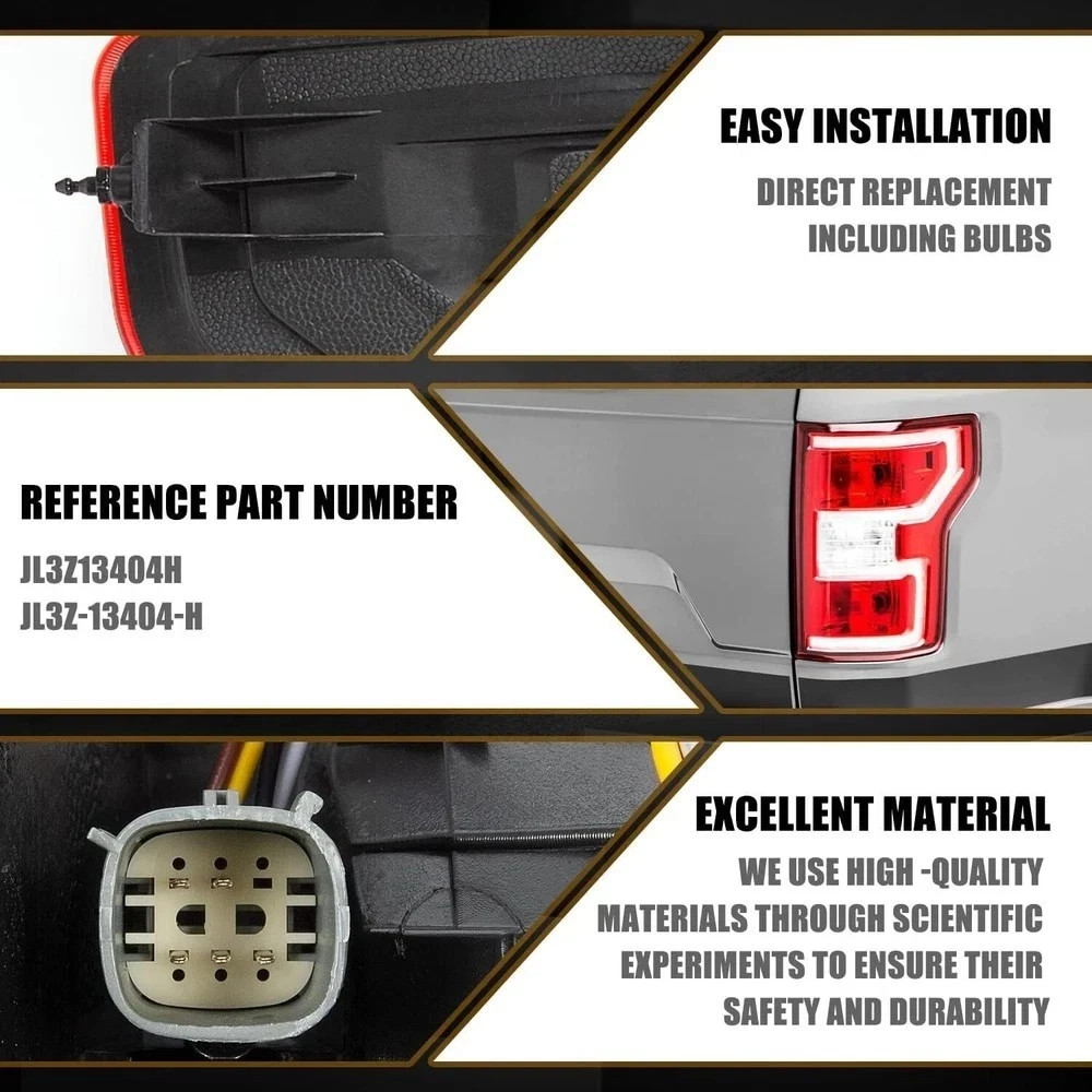 F150 - Luz trasera compatible 2018-2020 Right Passenger