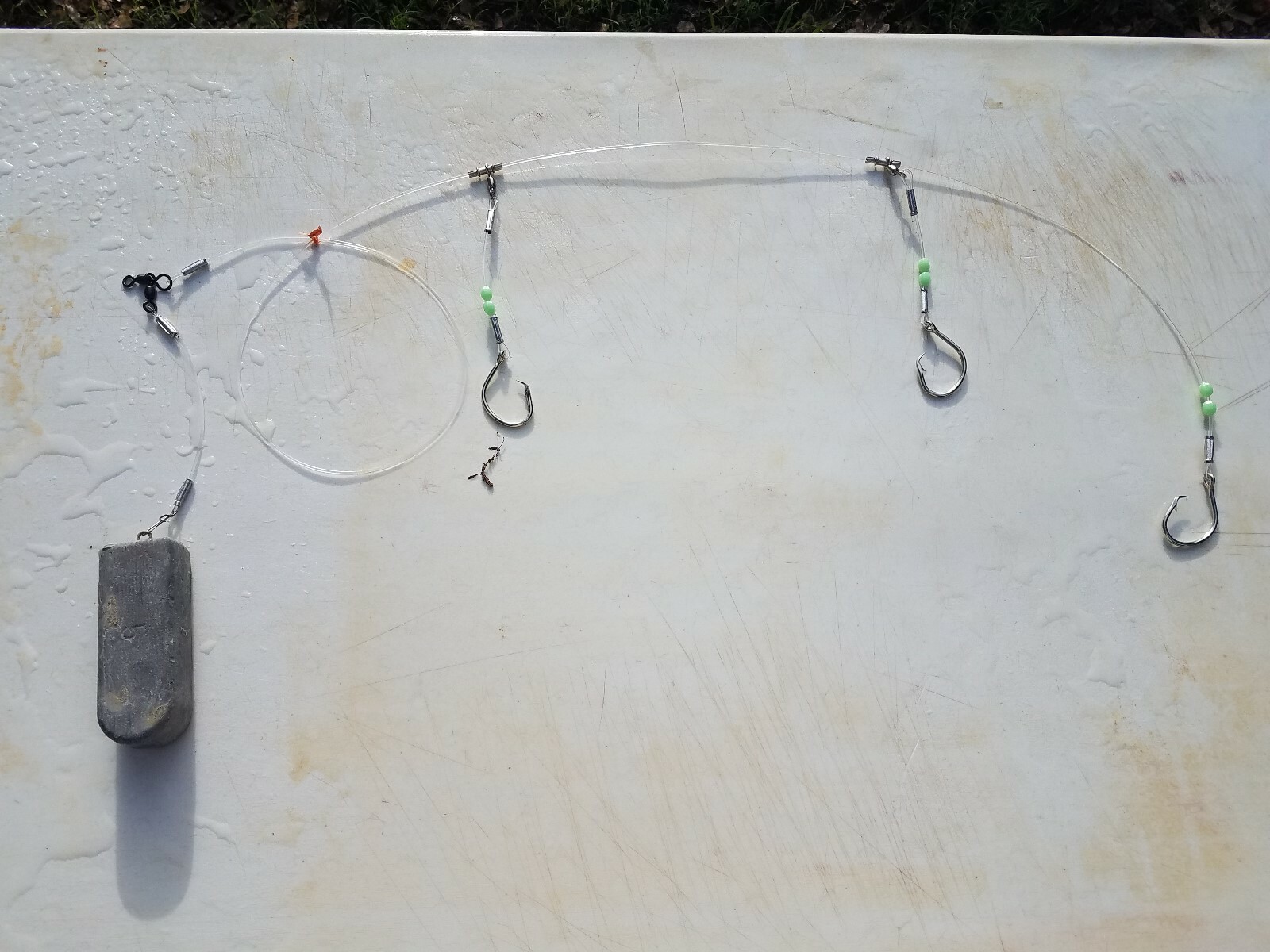 LUMINOUS MULTIPLE CIRCLE HOOK DEEP DROP RIG TILEFISH GROUPER BARRELFISH SNAPPER